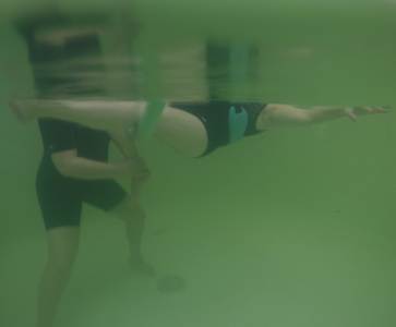 Riabilitazione nelle piscine con acque termali a Spello, in Umbria
